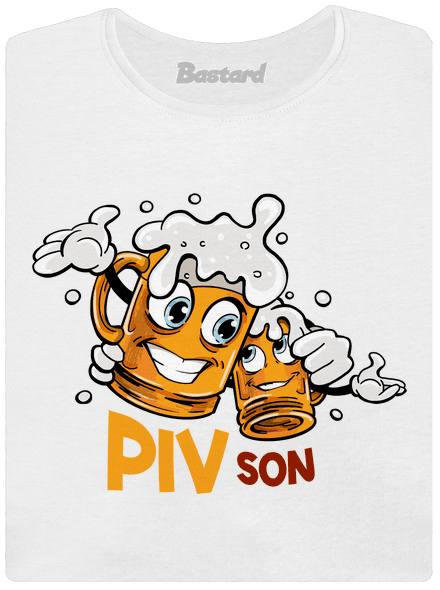 Pivson dámske tričko White