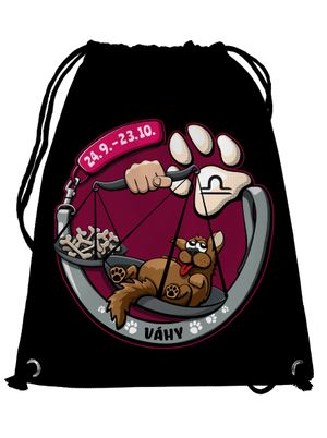 Psí horoskop: Váhy vak Black