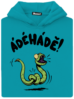 Ádéhádě detská mikina klokanka Hawaiian Blue