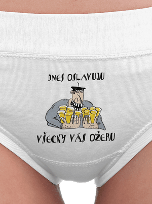 Dnes oslavujem dámske nohavičky White