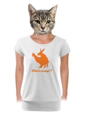 dámske tričko s lemom