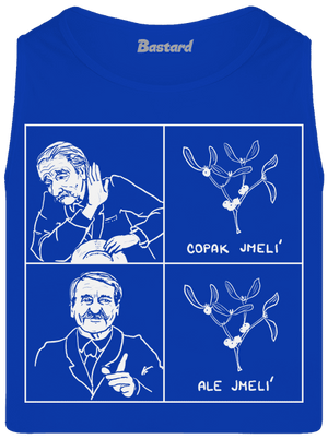 Cimrman: Copak jmelí pánske tielko Royal Blue