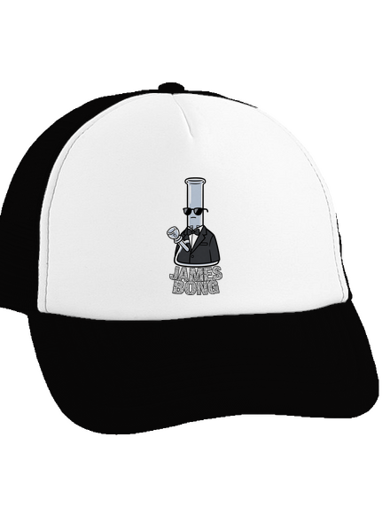 James Bong šiltovka truckerka Black cap
