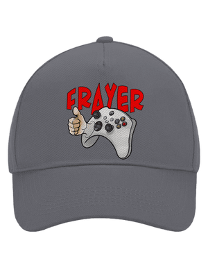 Frayer šiltovka baseballka Graphite grey