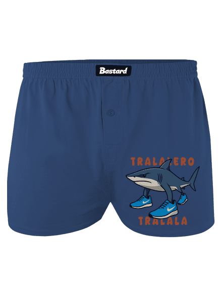 Tralalero Tralala – Italian Brainrot pánske trenky Blue