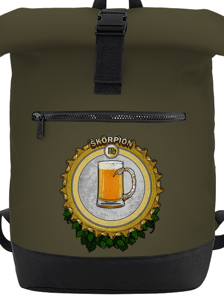 Pivný horoskop: Škorpión batoh Military Green