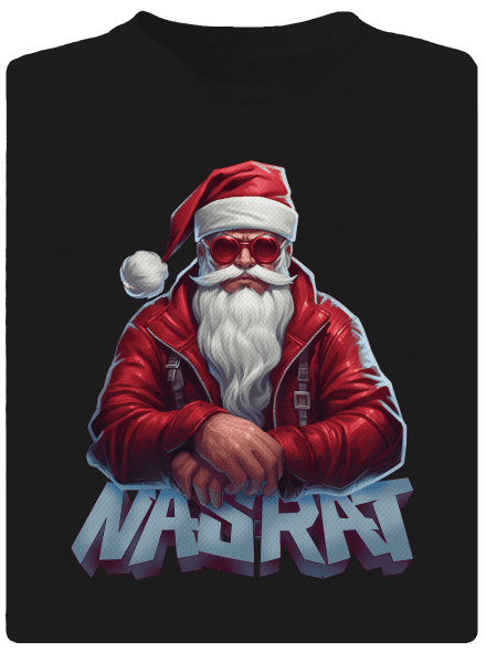 Sranta Klaus pánske športové tričko Black