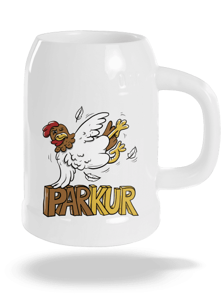 Parkur polliter White