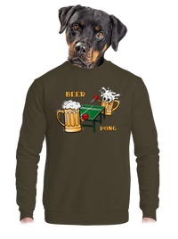 unisex mikina bez kapucne