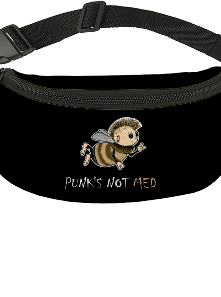 Punks Not Med ľadvinka Black