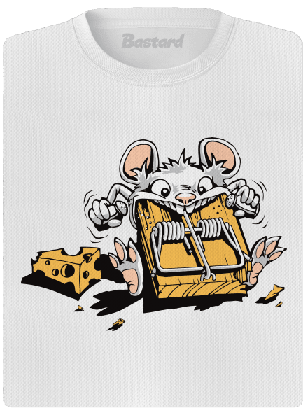 Gurmán dámske športové tričko White