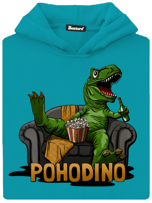 Pohodino detská mikina klokanka Hawaiian Blue