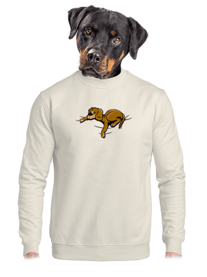 unisex mikina bez kapucne