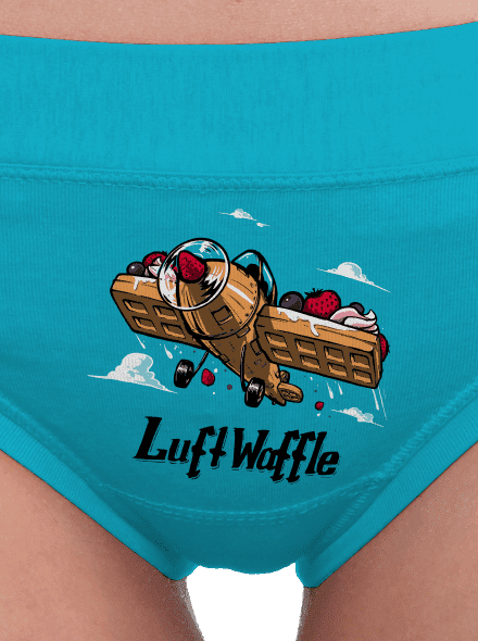 Luftwaffle dámske nohavičky Turquoise