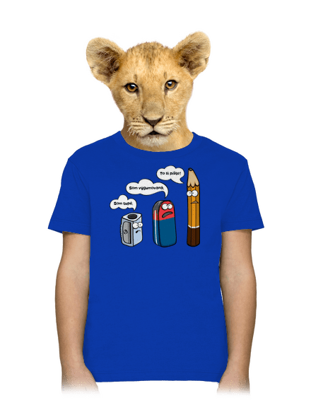 To si pište detské tričko Royal Blue