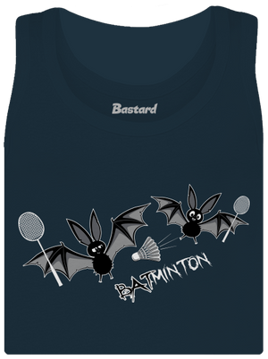 Batminton dámske tielko klasické Navy