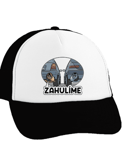 Zahulíme šiltovka truckerka Black cap