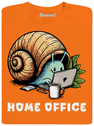 Slimákov home office pánske tričko Orange