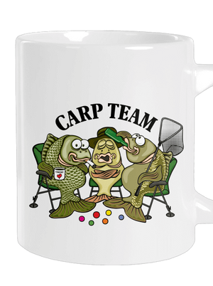 Carp Team veľký hrnček White