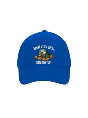 Ranné vtáča spí šiltovka baseballka Bright Royal