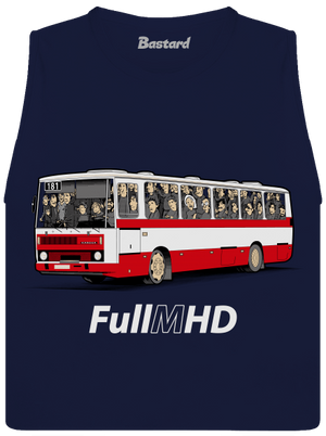 Full MHD dámske tielko voľné Navy