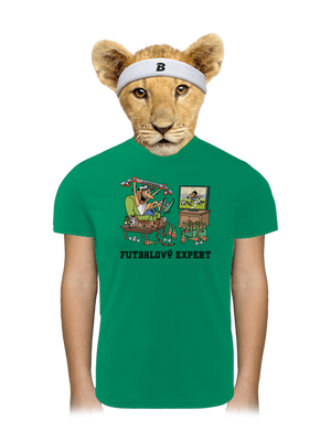 Futbalový expert detské športové tričko Kelly Green Mal