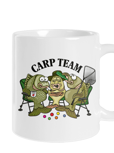 Carp Team klasický hrnček White
