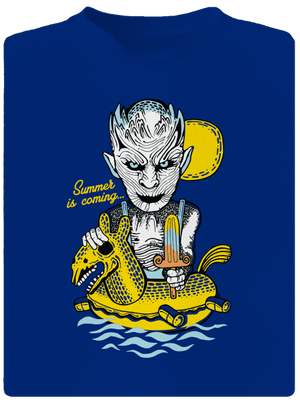 Summer is coming 2 pánske športové tričko Royal Blue Mal