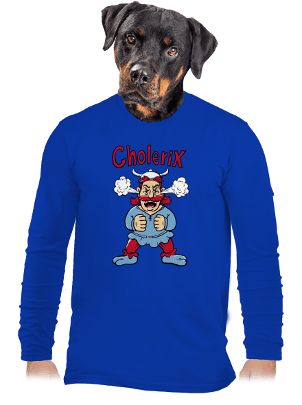 Cholerix pánske dlhý rukáv Royal Blue