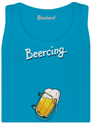 Beercing dámske tielko klasické Blue Atol