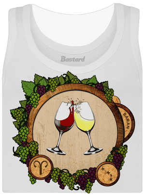 Vínny horoskop: Baran dámske tielko klasické White