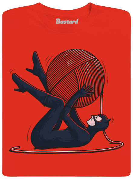 Catwoman pánske tričko Fiery Red