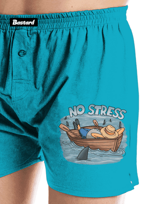 No stress pánske trenky Turquoise