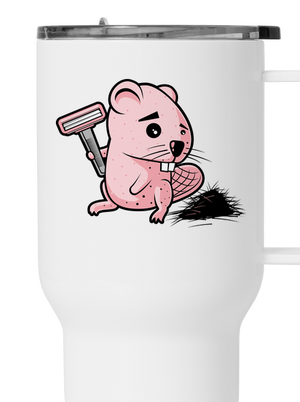 Bobrík odvahy termohrnček White