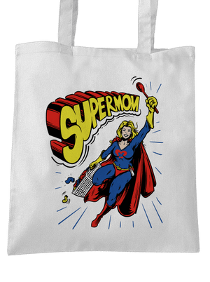 Supermom taška White
