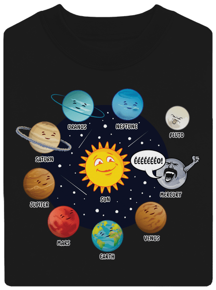 Mercury unisex mikina bez kapucne Black