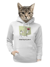 dámska mikina klokanka