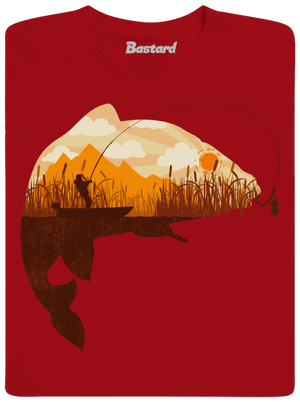 Kapitálny úlovok detské tričko Red