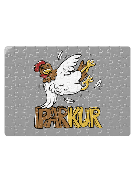 Parkur puzzle White