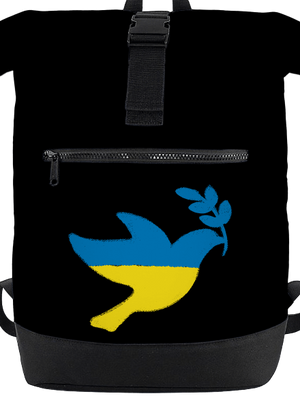 Ukrajina - Holubica obrys batoh Black