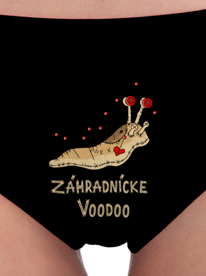 Záhradnícke voodoo dámske nohavičky Black
