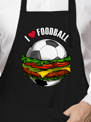 Foodball zástera Black