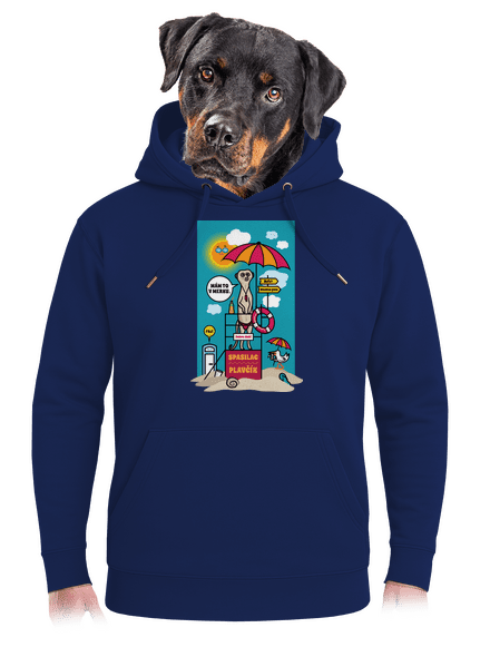 Plavčík unisex mikina premium Navy