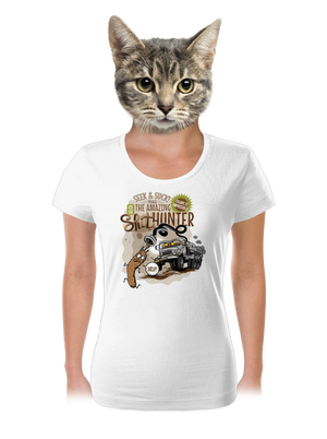 Shithunter dámske tričko White