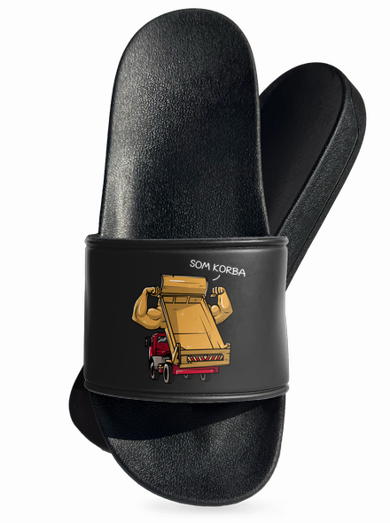 Korba šľapky Black
