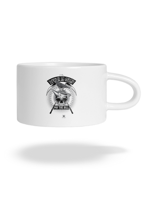 Party is over hrnček makronka White