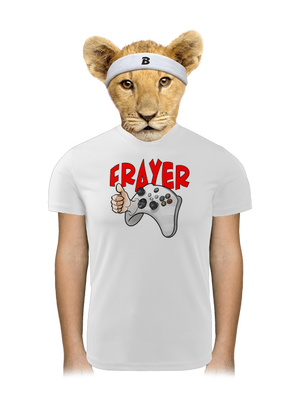 Frayer detské športové tričko White