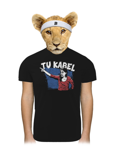 Tukabel detské športové tričko Black