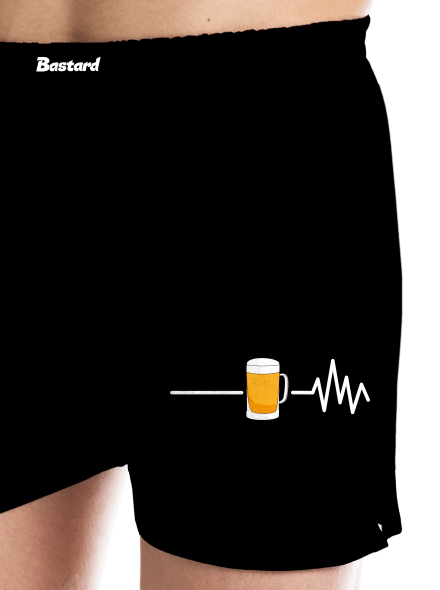 Beer help pánske trenky Black