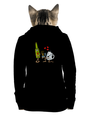 dámska mikina na zips